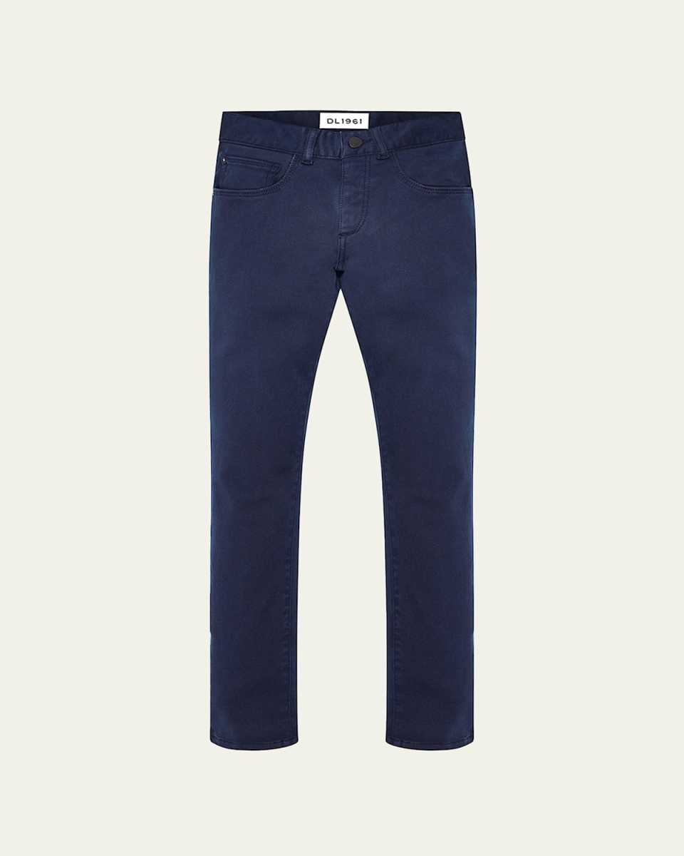 Boy's Brady Slim Straight Let Denim Jeans, Size 2-7